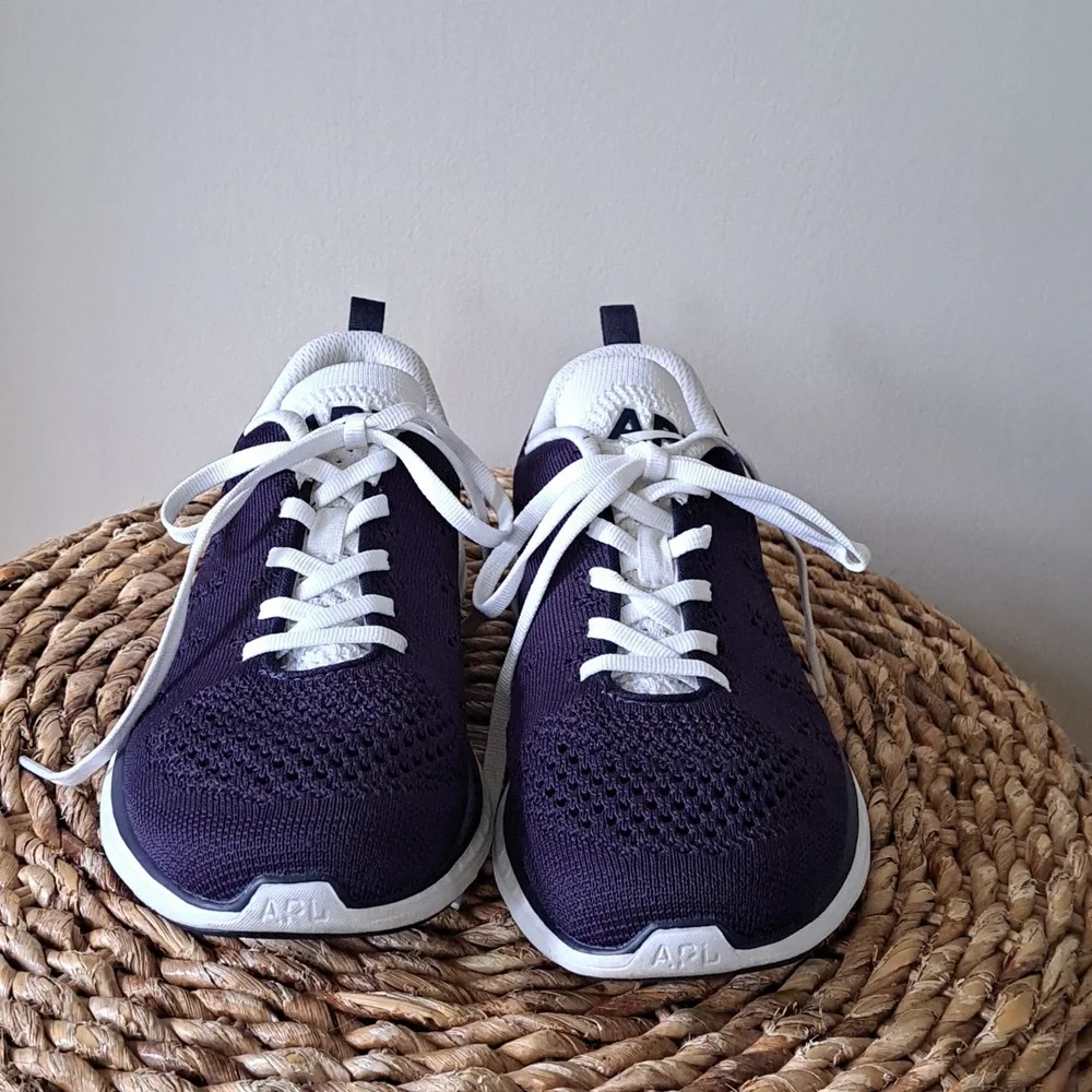 APL Womens TechLoom Pro Propelium Navy Mesh Athletic Sneakers‎ S-8